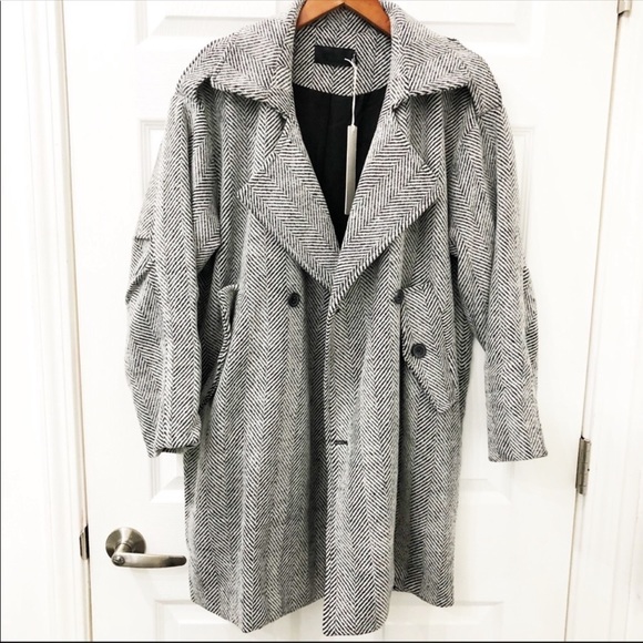 NWT Revolve line & dot jean Luc Overcoat XS - Picture 3 of 6